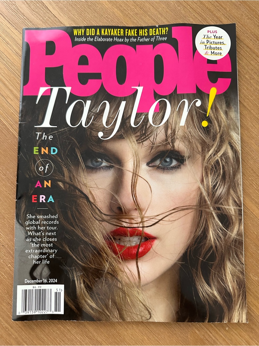 Taylor Swift People Magazine - 2024 People of the Year Issue